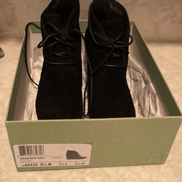 Clark Rosepoint Dew Wedge Boot - Picture 3 of 6